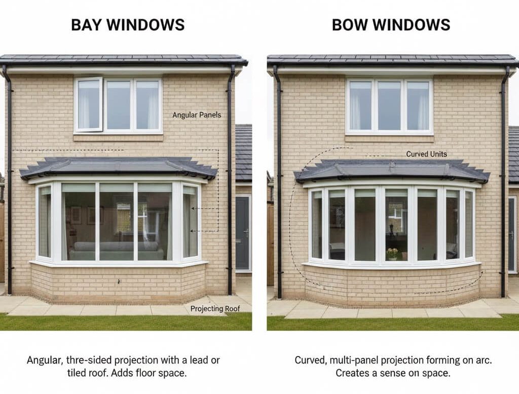 bay and bow windows